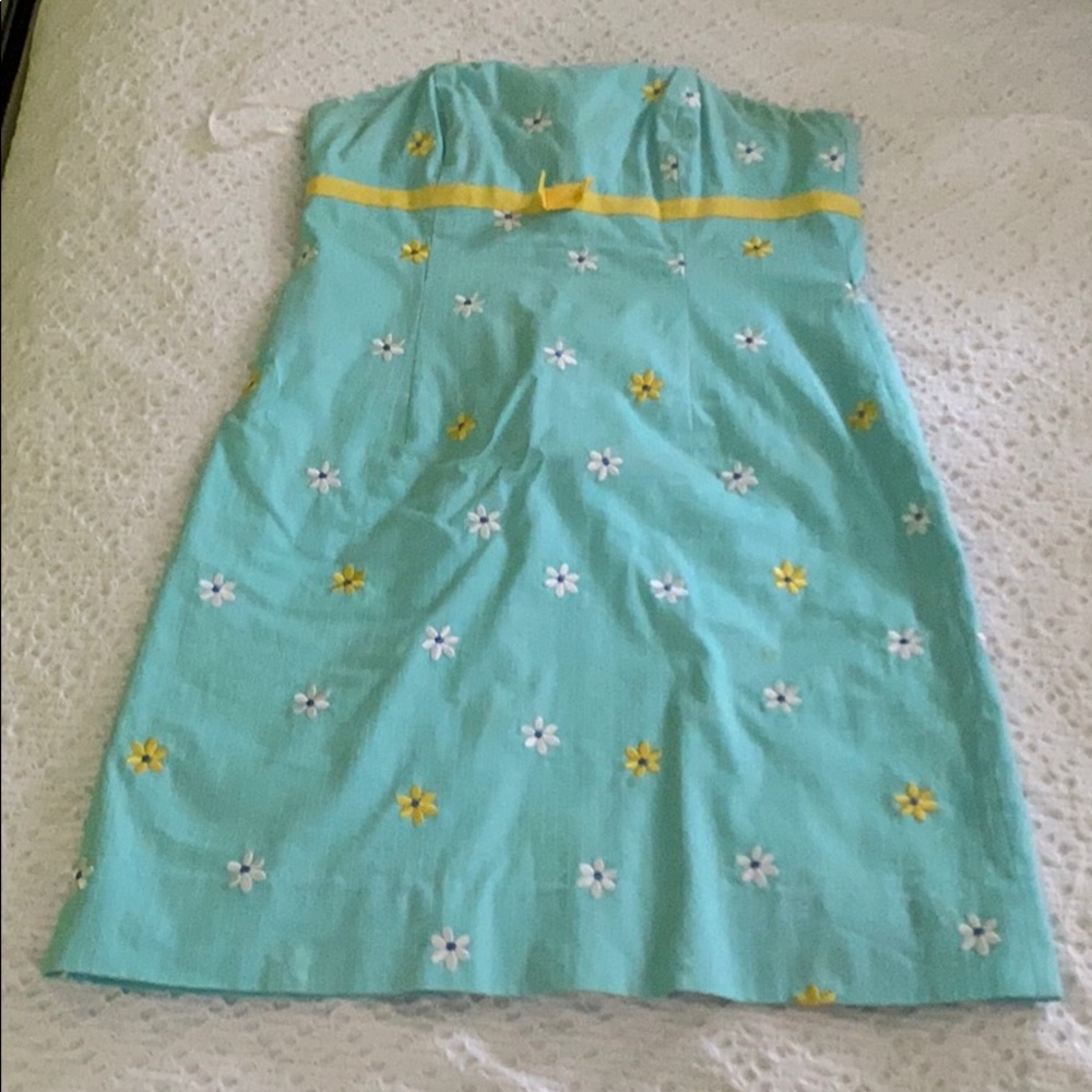 Lilly Pulitzer strapless dress